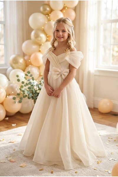 Lidya Kids KIZ ÇOCUK DÜĞÜN NİŞAN ELBİSESİ