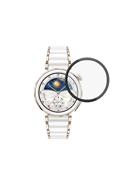 OEM Protective film compatible with Huawei Watch GT5 Pro 42mm - black