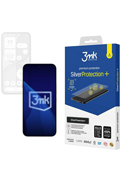 3MK Protecție Argintie+ pentru Nothing Phone (4a)