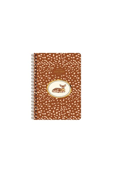 KESKİN COLOR 2026-2027 Spiral 17X24 Academic Agenda Bambi 600207-99