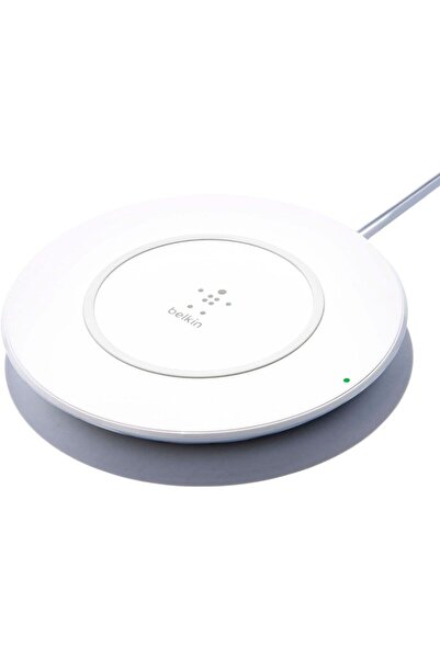 Belkin شاحن لاسلكي من بوست أب لأجهزة آيفون والأجهزة المتوافقة مع تقنية Qi، با...