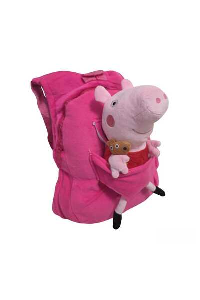 Virtual Trend Rucsac din plus Virtual Trend®, Peppa Pig cu jucarie detasabila...