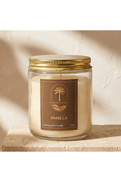 Lifestyle Bin Classic Vanilla Jar Candle - 170 gms
