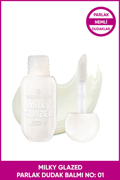 Essence Milky GLAZED Parlak Dudak Balmı No: 01 – Sheeriously Creamy