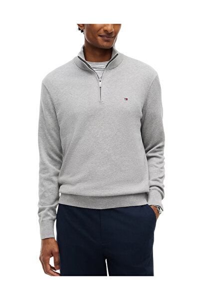 Tommy Hilfiger Ανδρικό Πουλόβερ Γκρι MW0MW28049-P01