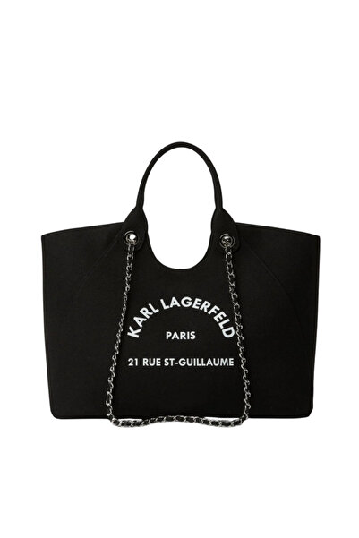 Karl Lagerfeld Γυναικεία K/RSG CHAIN SHOPPER Τσάντα Μαύρη B3W50068-999 Black