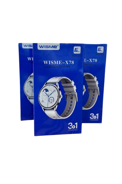 WISME -X78 SMART WATCH BLACK