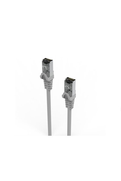 Inca ICAT7-15G Cat7 15 Metre S/FTP 10 Gbps Ethernet Ağ Kablosu | %100 Bakır, 28 AWG, RJ45 Altın Uçlu, Gri
