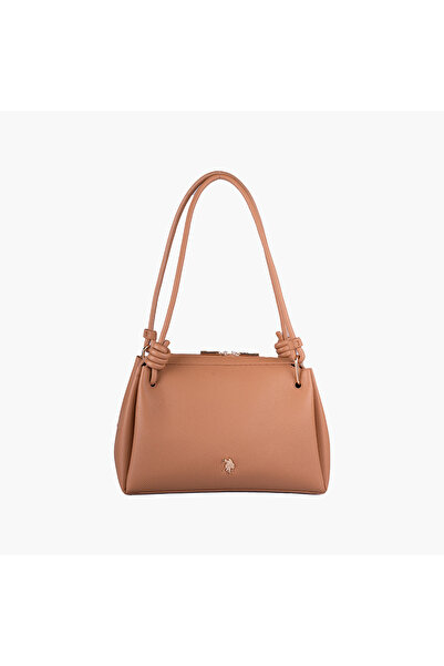 U.S. Polo Assn. Kensington Club Black Tote Bag | US6564