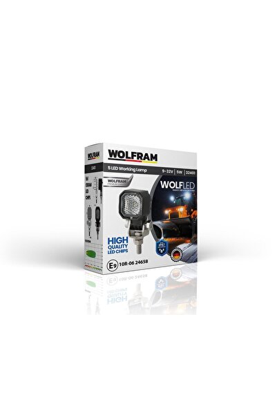 Wolf Serisi 32401 Çalışma Lambası Kare Mini 425 Lümen FLOOD - 32401