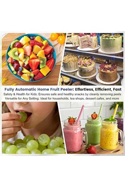 Gennext Automatic Electric Grape Peeler Fast Garlic and Cherry Tomato Skin Remover One-Touch Kitchen Gadget for Small Fruits Efficient and Safe Home Cooking Tool