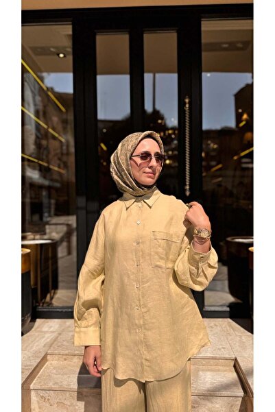 QOOQ STORE 26SS241 Lisa Kadın Gömlek LİMON