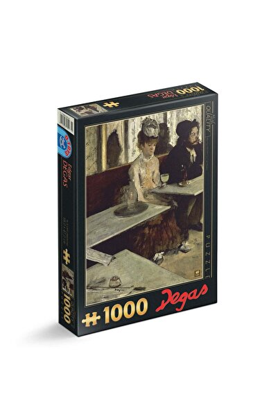 D-Toys Puzzle Edgar Degas – Puzzle pentru adulți 1000 piese – Într-un cafenea