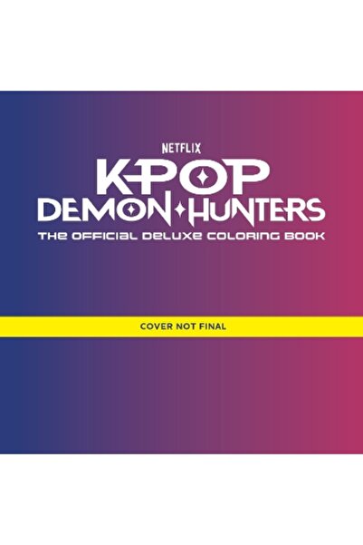 Penguin (Cornerstone) KPop Demon Hunters: Official Colouring Book