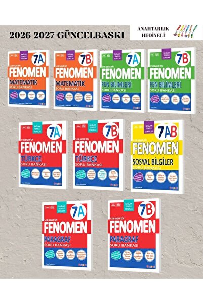 Fenomen Yayıncılık 7.SINIF SÜPER SET 2026 2027