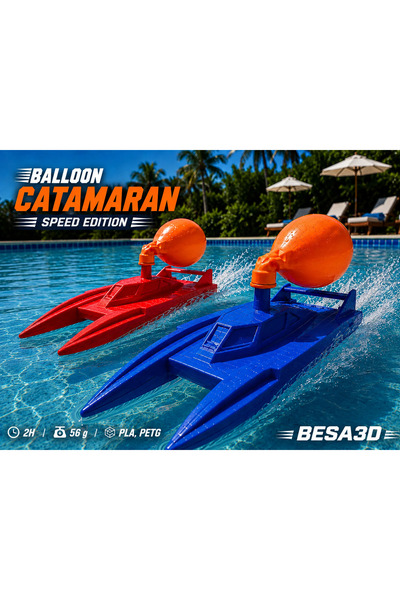 besa3d Balloon Catamaran Speed Edition 2 Li V3