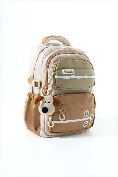 H&D COLLECTİON Multi-Compartment Large Size School Backpack (29/42.5 cm)