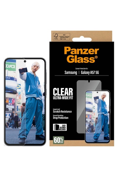 CARE by PanzerGlass® Folie de protecție PanzerGlass Ultra-Wide Fit pentru Sam...