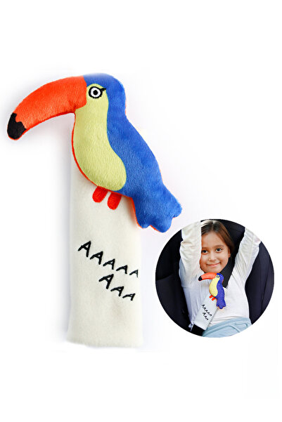 Milk & Moo Kids Flying Toucan Seat Belt Cover