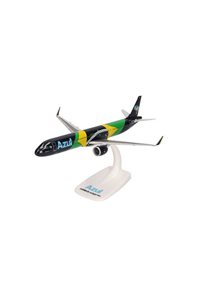 Herpa Airbus A321neo Brazilian BLUE airplane model, 22 cm, scale 1:200, HERPA