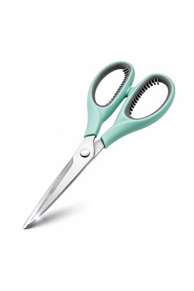 Bsr School scissors, stainless steel+plastic, multicolor, 17 cm