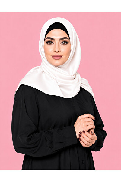 Linda Hijab Ladies Hijab with Pearl Button Detail – Elegant Modest Headscarf ...