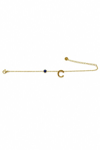 nesdesignn Steel Evil Eye Letter Bracelet — C