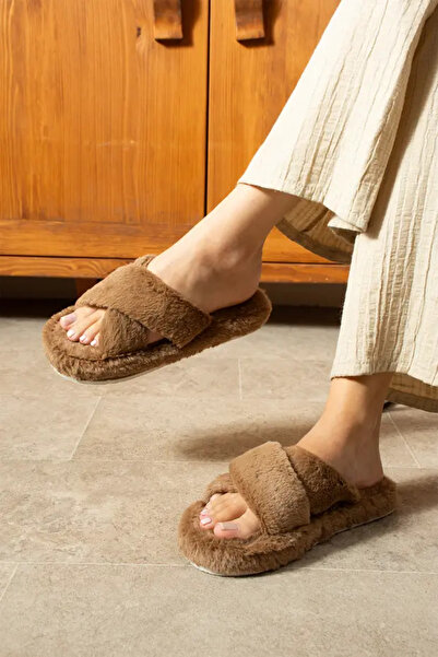 YILDIZ SHOES Γυναικείες Παντόφλες Σπιτιού Άνετες με Μαλακή Σόλα από Αφράτο Φτ...