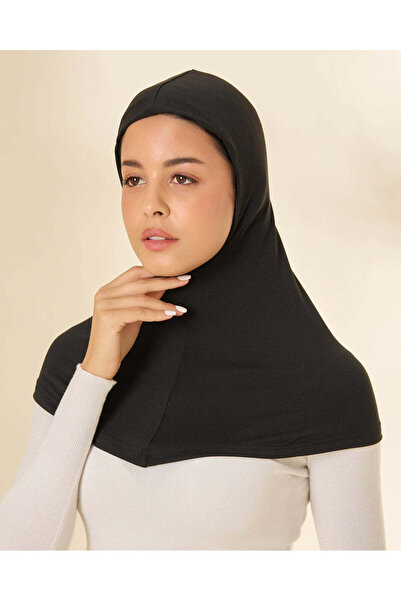 REDTAG Women Black Woven Hijab