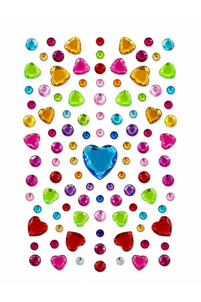 Charmist Gem Era Body Jewels Renkli Yüz ve Vücut Taşı Sticker