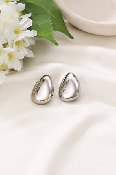 Archhazel Jewelery Oval Vintage Steel Earrings
