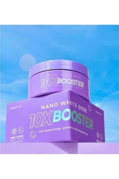 A&B NANO WHİTE White Dose 10X Booster – Premium Whitening & Moisturizing Cream