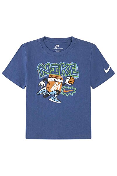 Nike Παιδικό Μπλουζάκι Κοντομάνικο Μπόξι Μπόλεϊ Μπούκλι 6-7