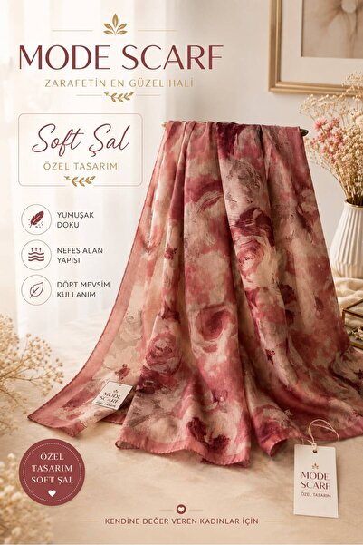 Modechic Collection Rosalie Pattern Cotton Hijab Shawl