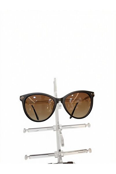 Benx Sunglasses Kadın Mat Kahverengi / Çikolata Tonlarında Asetat Çerçeveli G...