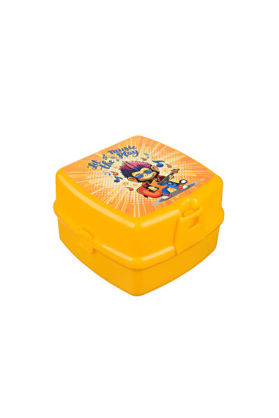 Cosiness Guitarist Monkey Two-Tier Feeding & Storage Container