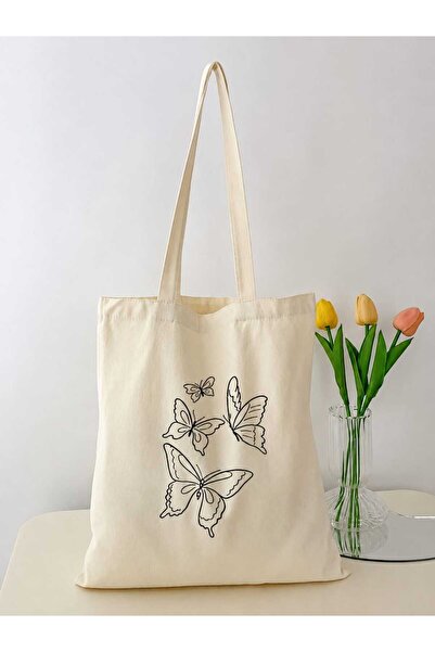 Le Vion Bez Çanta 38x42 cm 170 Gr Hambez Omuz Çantası Kadın Alışveriş Çantası