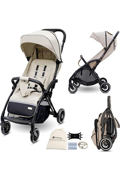 neobreez THETA Auto Fold Self Stand Travel Baby Toddler Stroller, Compact Pus...