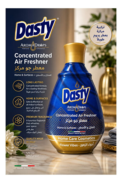 Dasty أروما دروبس معطر جو مركز – معطر فاخر للمنزل والأسطح يمنح رائحة منعشة تد...
