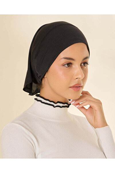 REDTAG Women Black Woven Hijab