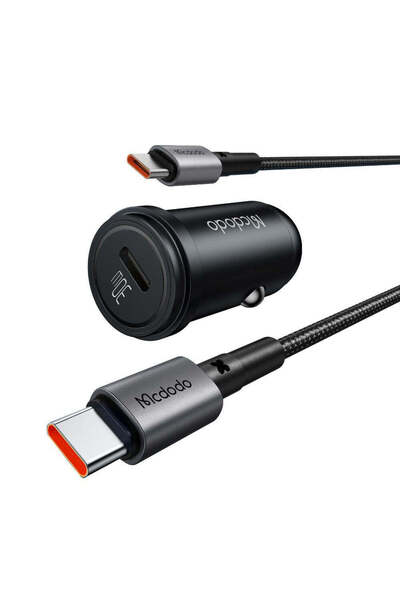 Mcdodo Încărcător auto Seria Obsidian (CC-7493), cablu Type-C inclus, PD30W, ...