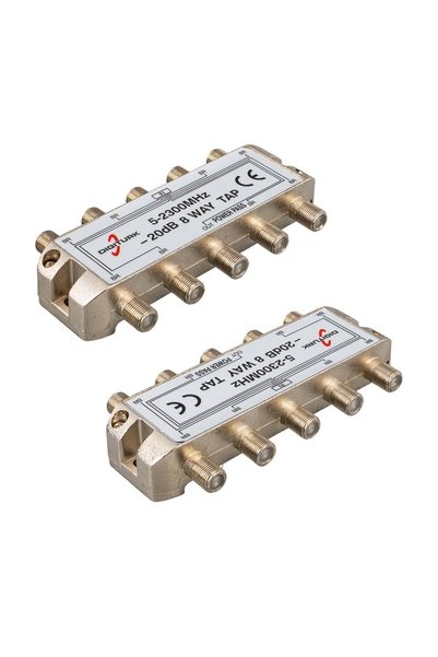 Lunatic DIGITURK 4816 5-2150 MHZ 20DB 8 YOLLU TAP SWITCH 1/8 SPLITTER