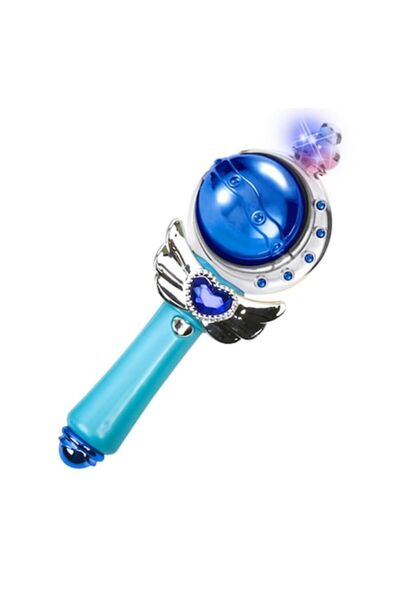 Piccolino Baghetă magică pentru copii, cu sunete și lumini, albastră, 20 cm