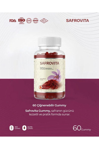 SAFROVITA Safran Ekstresi Gummy