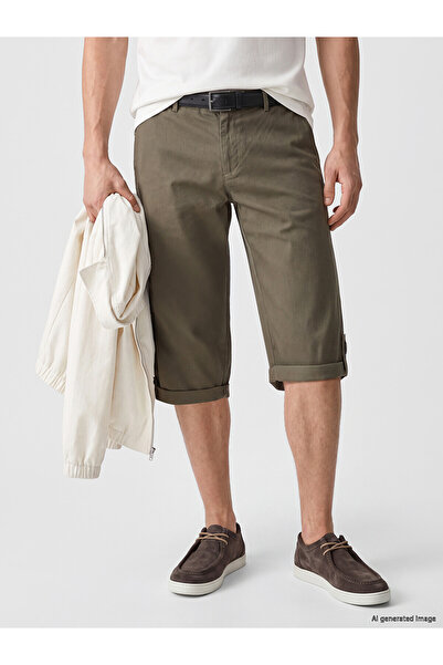 LC Waikiki Nevavm Regular Fit Linen Blend Shorts with a Difference