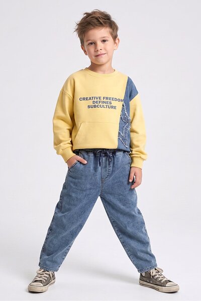 Dmb Boy's Jeans and Pants Set