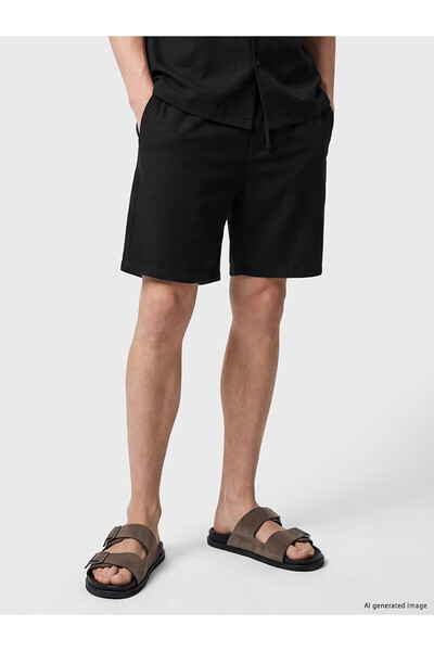 LC Waikiki Pantaloni scurți pentru bărbați NEVAVM Relax Fit cu diferență de stil