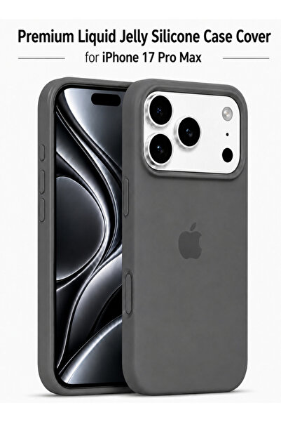 VR CREATIVE Apple iPhone 17 Pro Max Liquid Silicone Protective Case Cover wit...