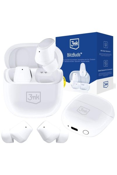 3MK Casti BlitzBuds BT 6.0 Alb