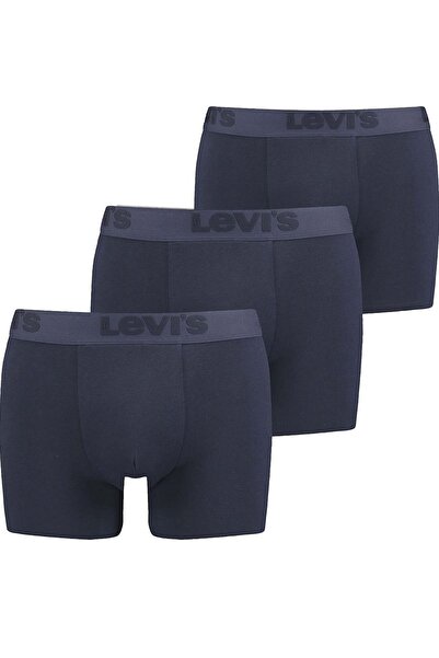 Levi's Ανδρικό Μποξεράκι Premium 3 τεμάχια 37149-0300-Ναυτικό Μπλε